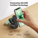 Belkin UltraCharge Pro 2-in-1 Convertible Magnetic Charger -