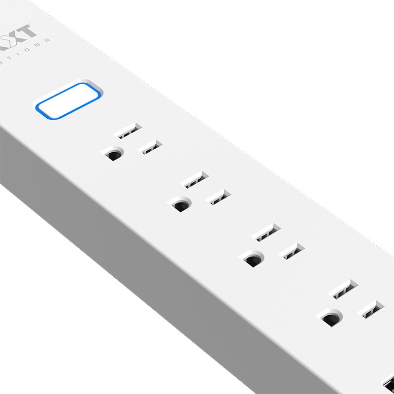 Nexxt Home Smart Power Strip 4 outlet 2 USB C 2 USB A 2