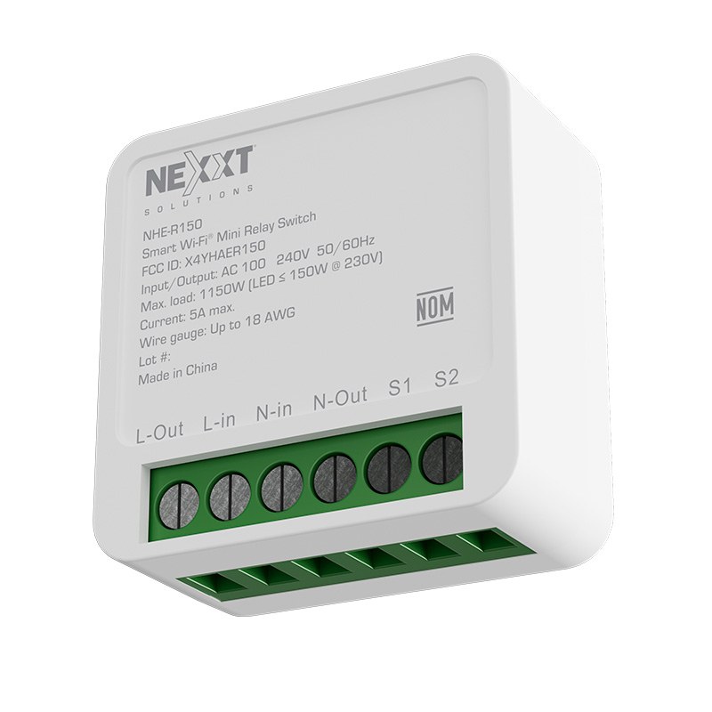 Nexxt Home Smart mini relay switch 1