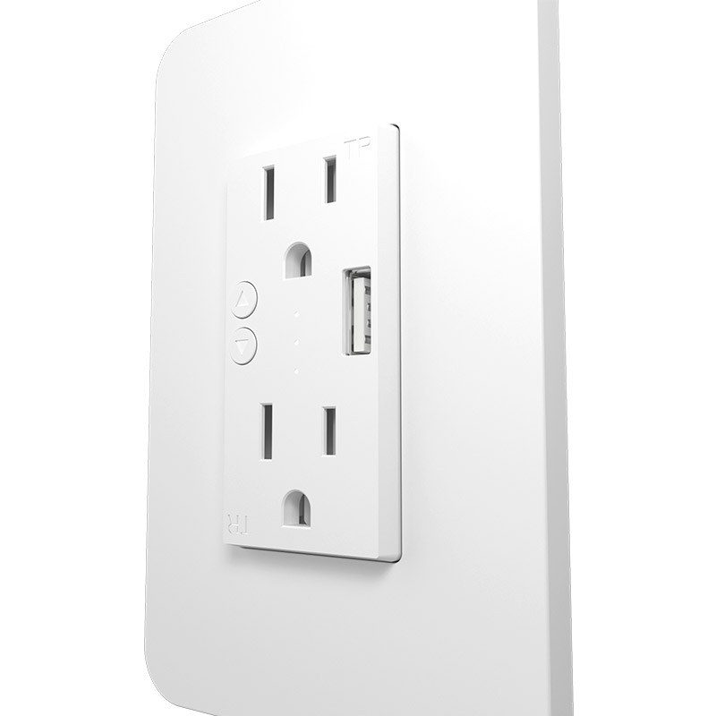 Nexxt Home Power Outlet w/USB 3
