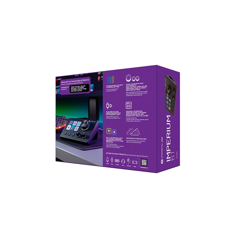 Primus Gaming Imperium Stream Deck 6 LCD Keys, 3 Buttons & 3 Knobs 2
