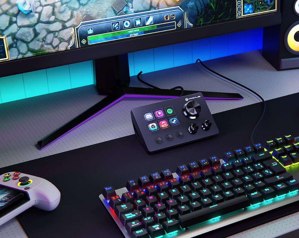 Primus Gaming Imperium Stream Deck 6 LCD Keys, 3 Buttons & 3 Knobs 3