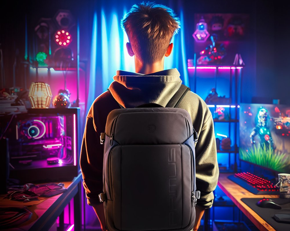 Primus Gaming Viator Backpack 17" - Black 1