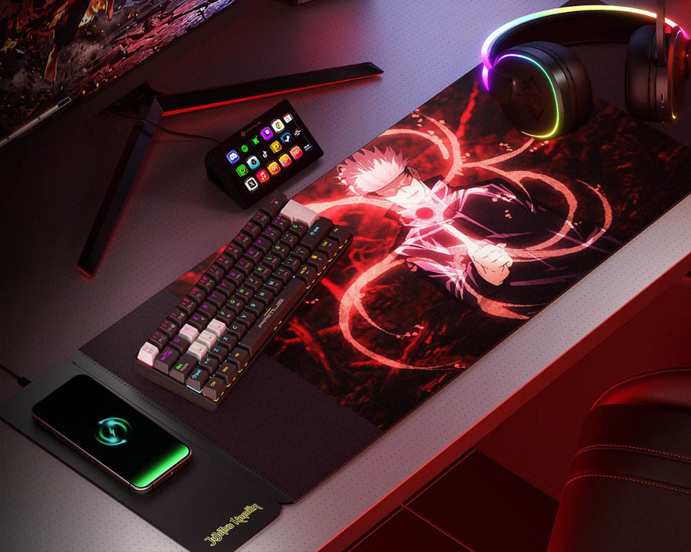 Primus Gaming Arena XL Mouse Pad with Wireless Charger Jujutsu Kaisen 3
