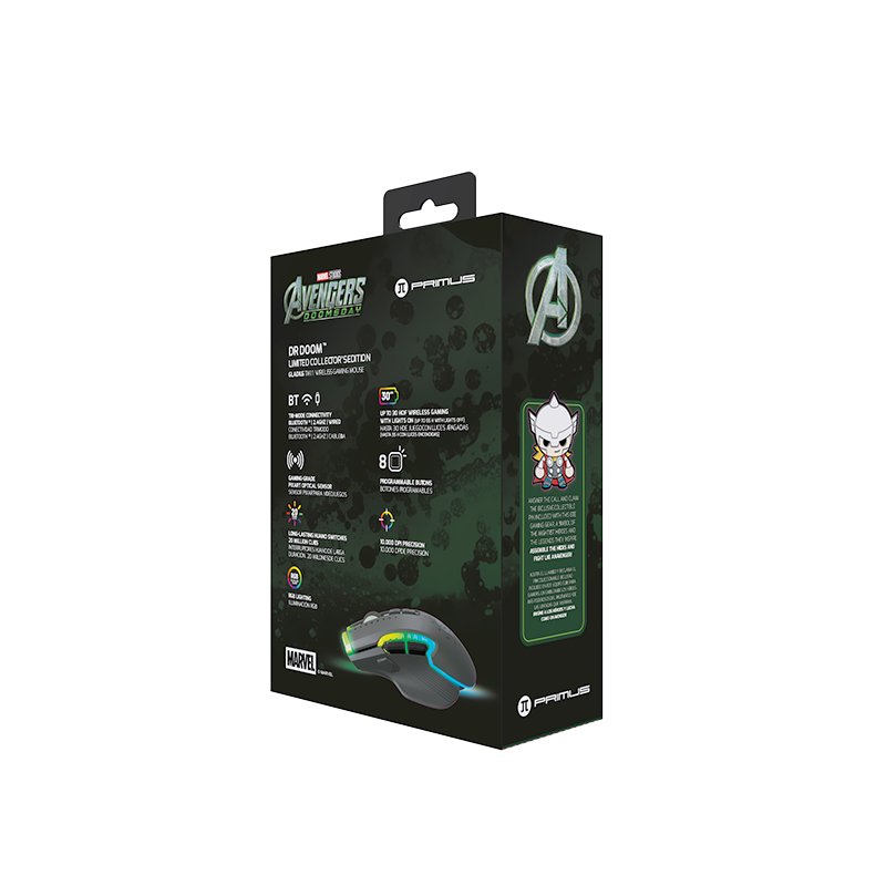 Primus Gaming Gladius 3-Mode RGB Mouse 10000 DPI Avengers: Doomsday 2