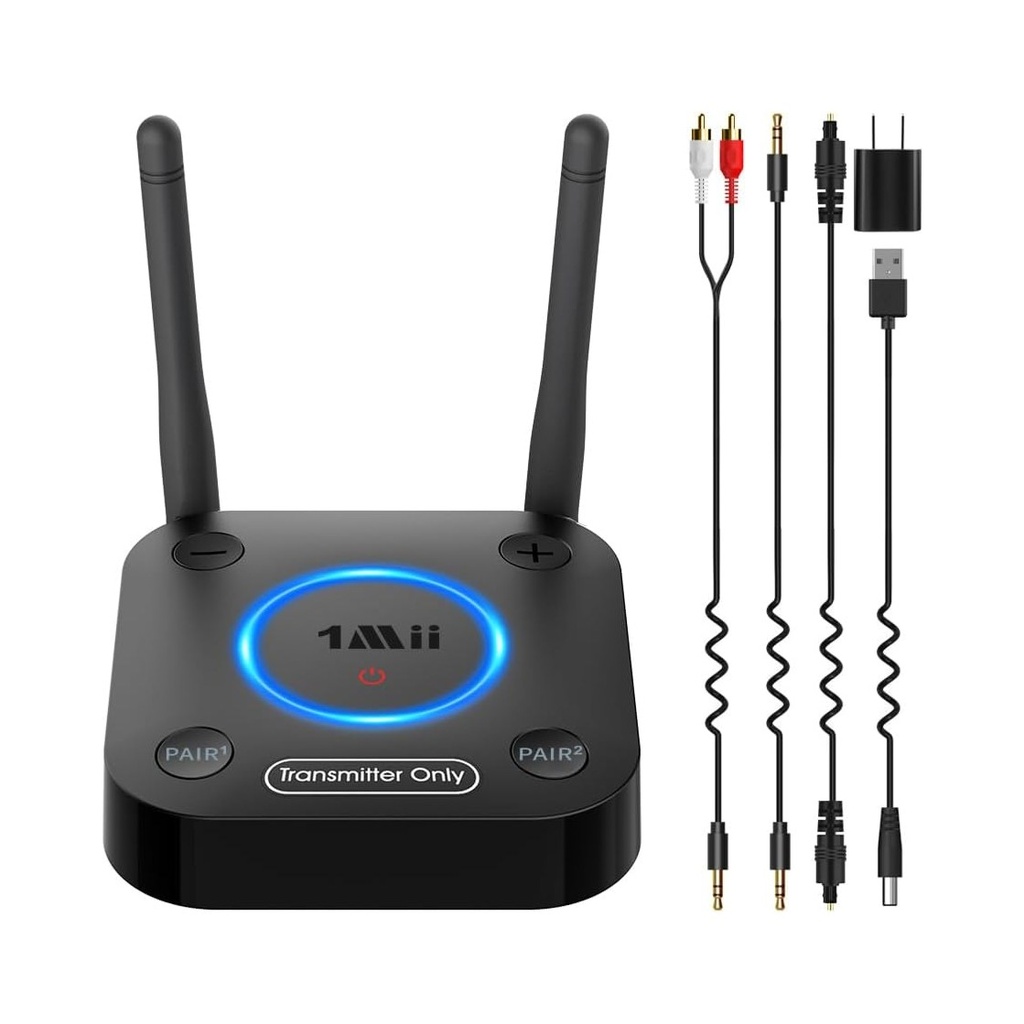 1Mii B06TX Bluetooth 5.0 Long Range Wireless Audio Transmiter