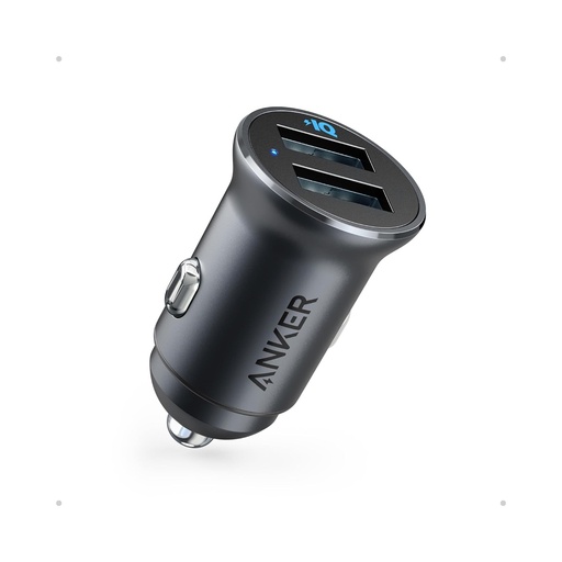 Anker PowerDrive 2 24W 2-Port Car Charger - White