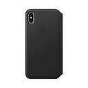 Apple iPhone XS Max Leather Folio - Black - MRX22ZM/A