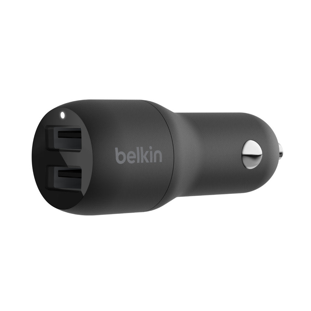Belkin Dual USB-A Car Charger (24W)