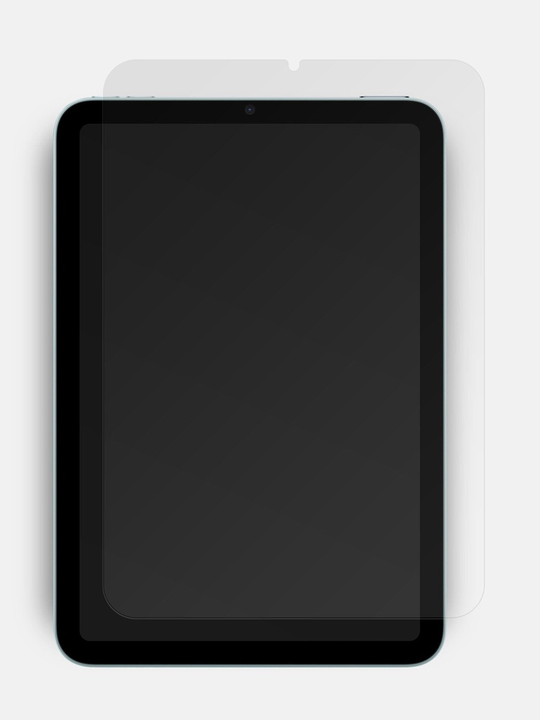 BodyGuardz Tempered Glass Screen Protector for iPad Mini 6th/7th Gen. - Clear