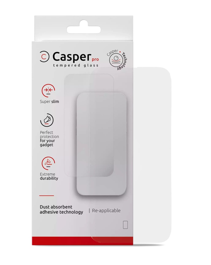 Casper Pro Tempered Glass for iPhone 13 Pro Max / 14 Plus - Clear