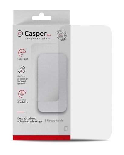 [107082117570] Casper Tempered Glass for iPhone 15 Pro - Clear