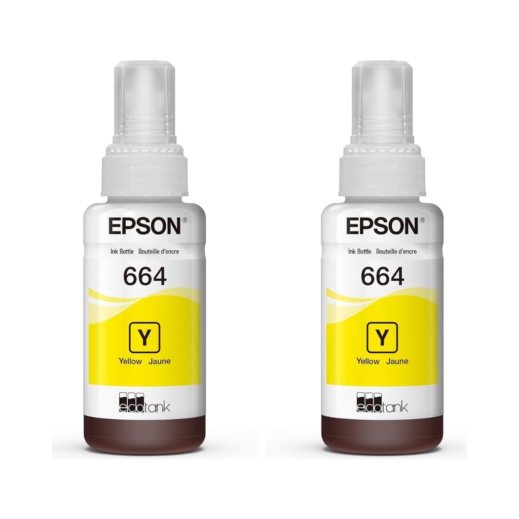 Epson Ink Bottle T664-Yellow