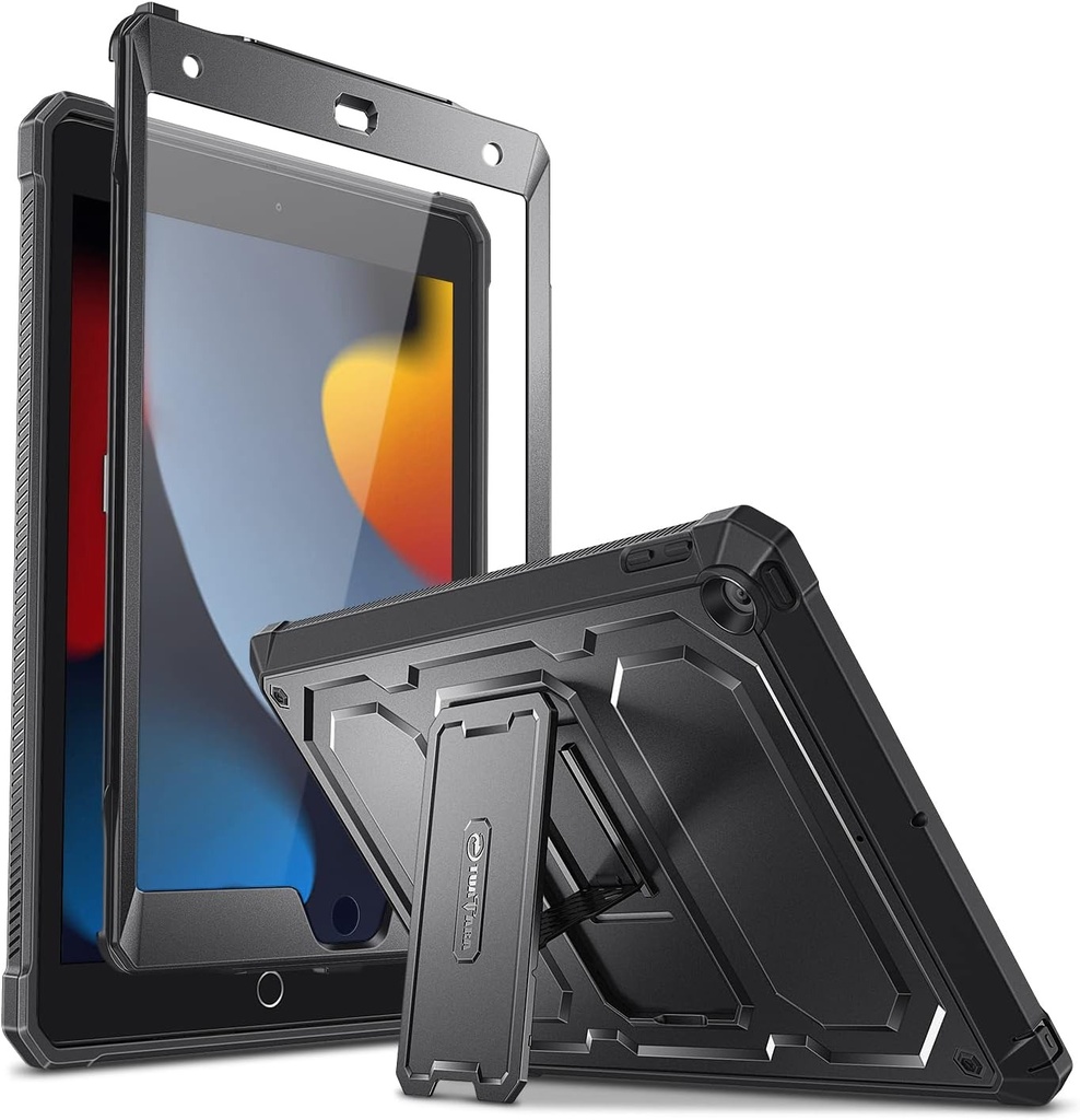 Fintie Case for iPad 9th/8th/7th Generation 10.2-inch, Shockproof Lightweight Stand Case, Also Compatible with iPad Air 3 10.5-inch and iPad Pro 10.5-inch - Black