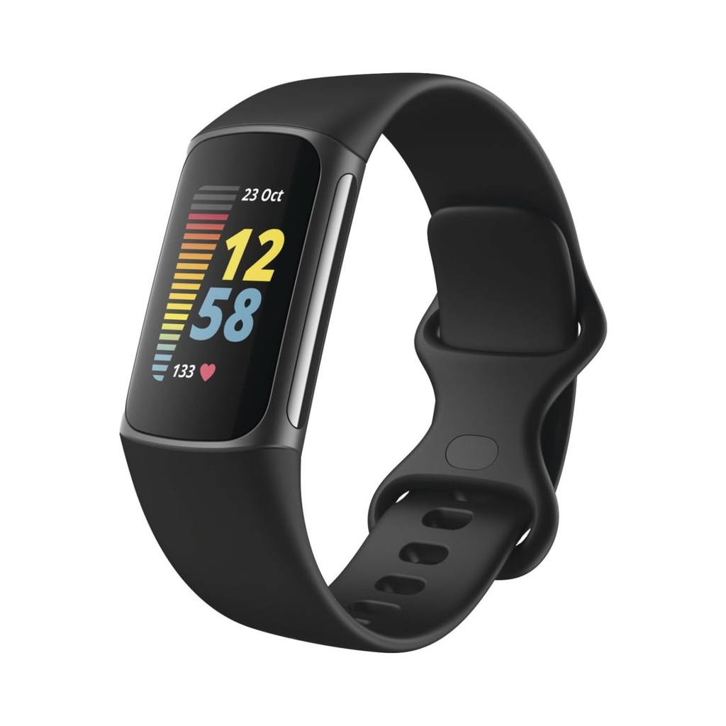 Fitbit Charge 5 Fitness & Health Tracker - Black / Graphite Stainless Steel