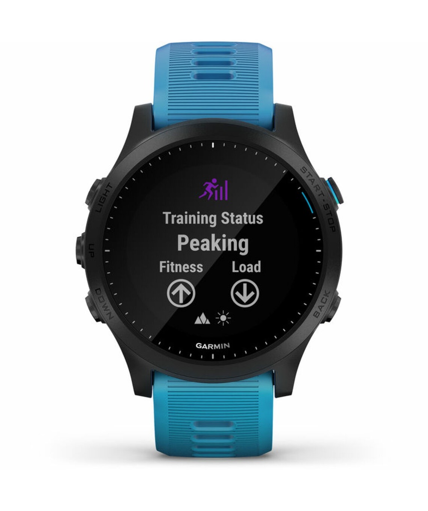 Garmin Forerunner 945 Music GPS Running / Triathlon Smartwatch Bundle - Blue