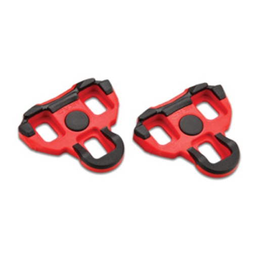 Garmin Vector Cleats 6 Degree Float - Red/Black