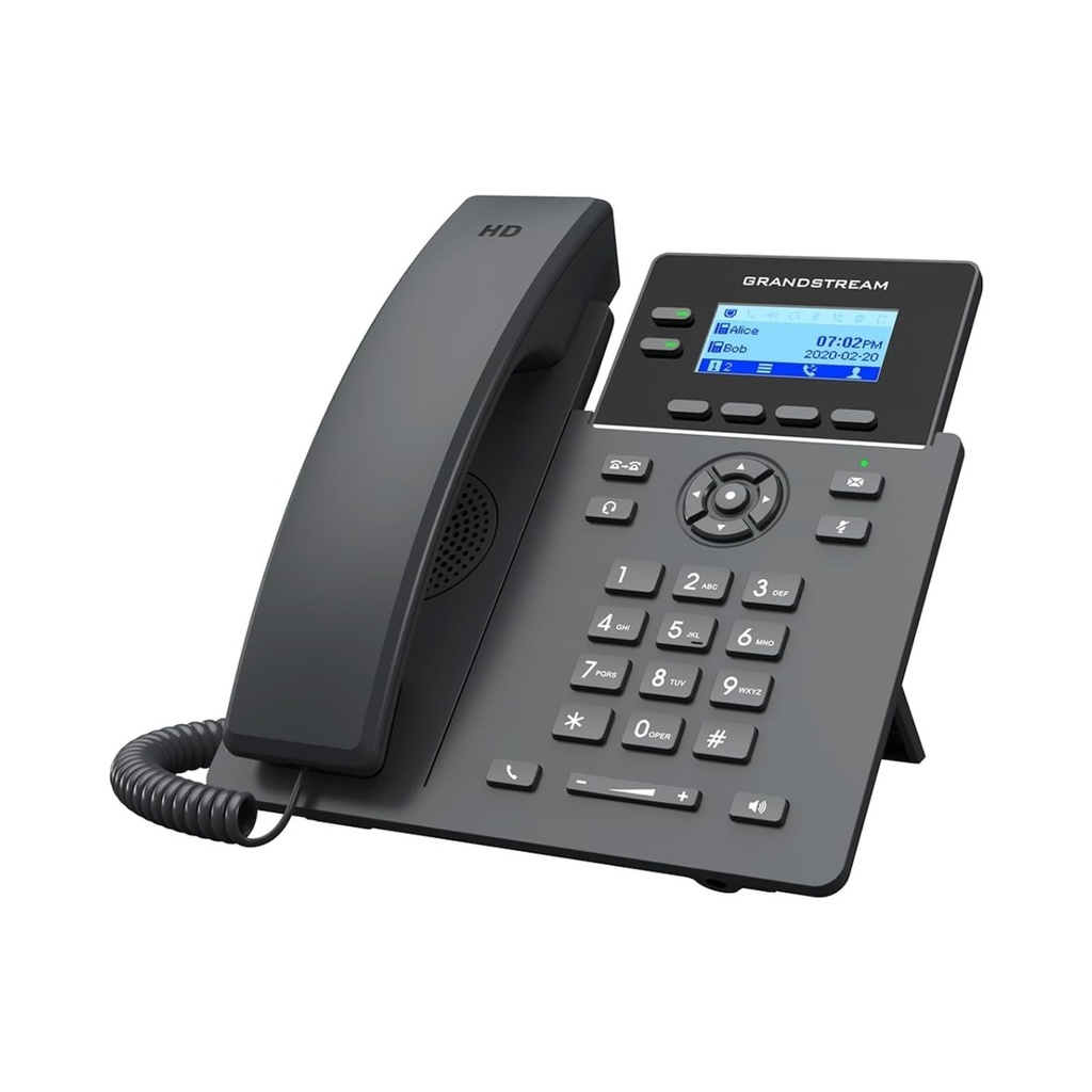 Grandstream GRP2602P 2-Line 4-SIP PoE Carrier Grade IP Phone