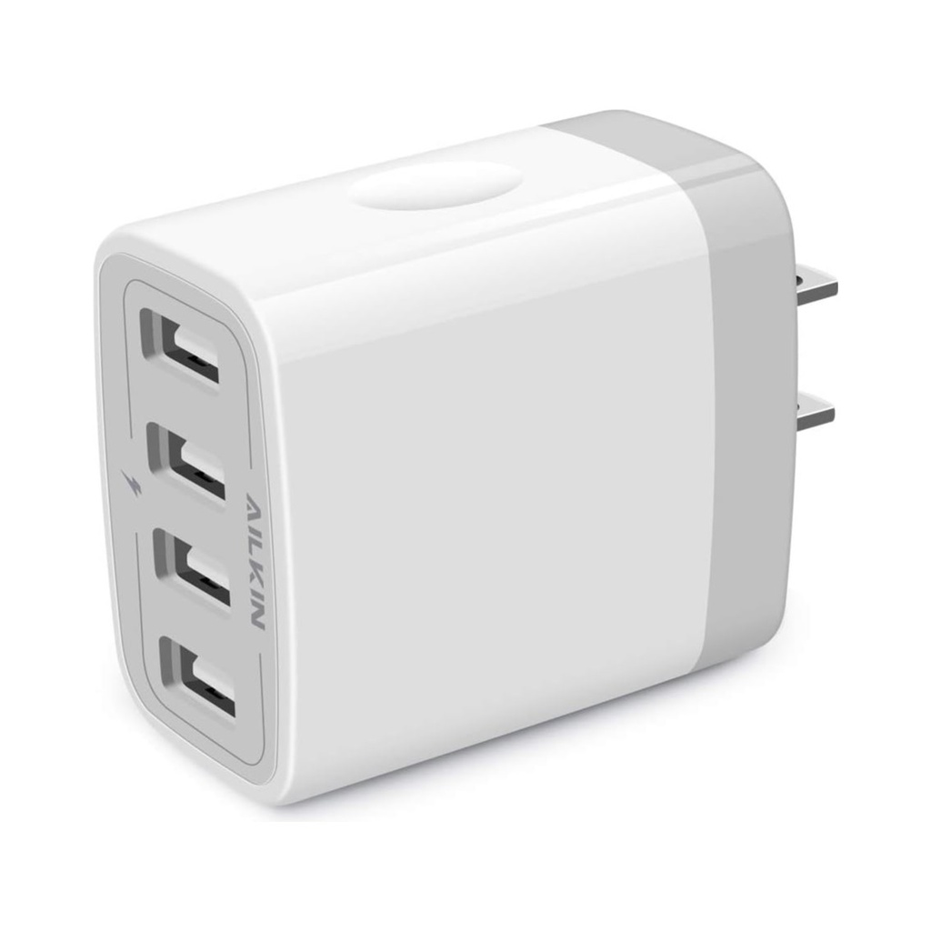 HOCO C19 Duoma Cargador de pared 4 puertos USB - White
