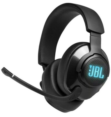 JBL Quantum 400 USB Wired Over-Ear Gaming Headset - Black