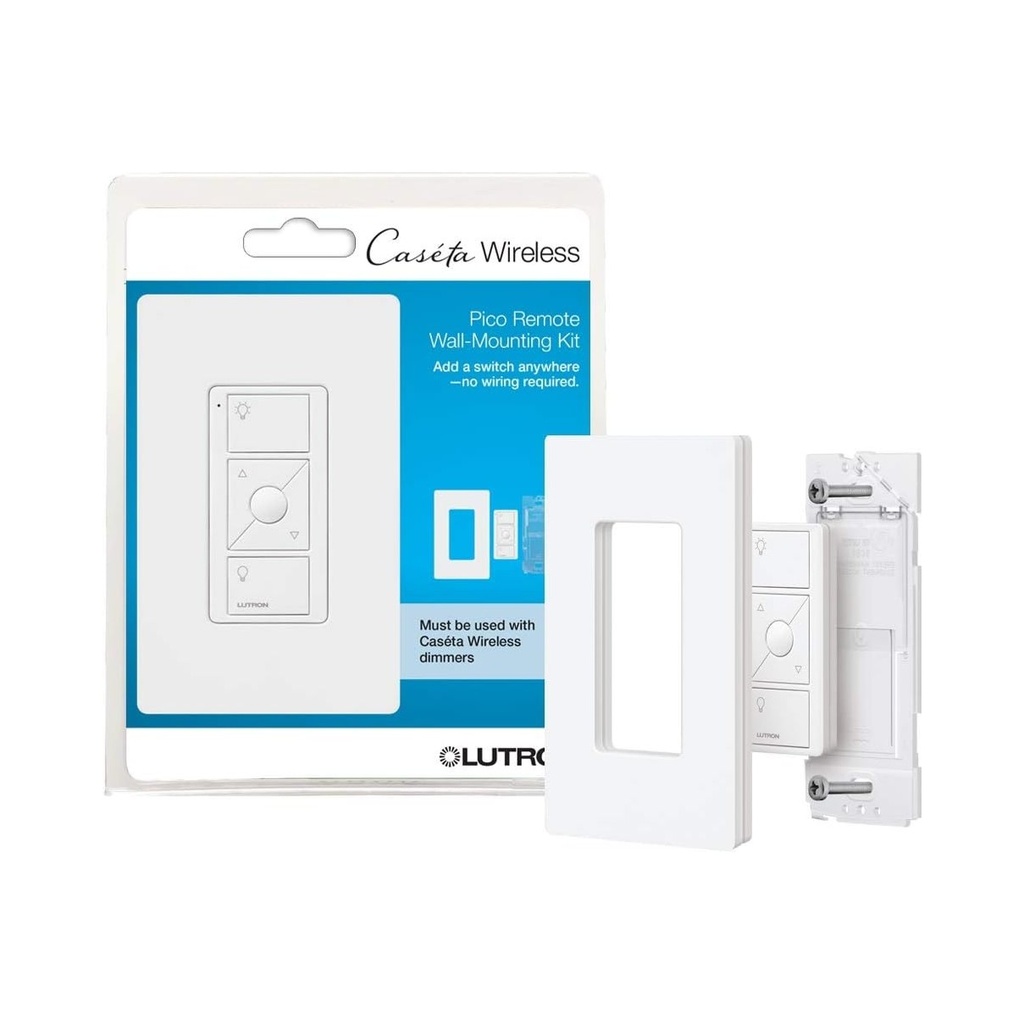 Lutron Caseta Pico Remote Control with Wall Mounting Kit
