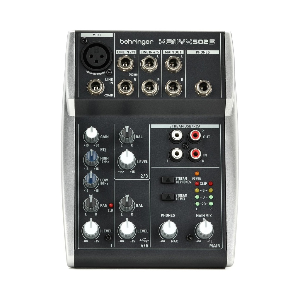MIXER Q502USB BEHRINGER