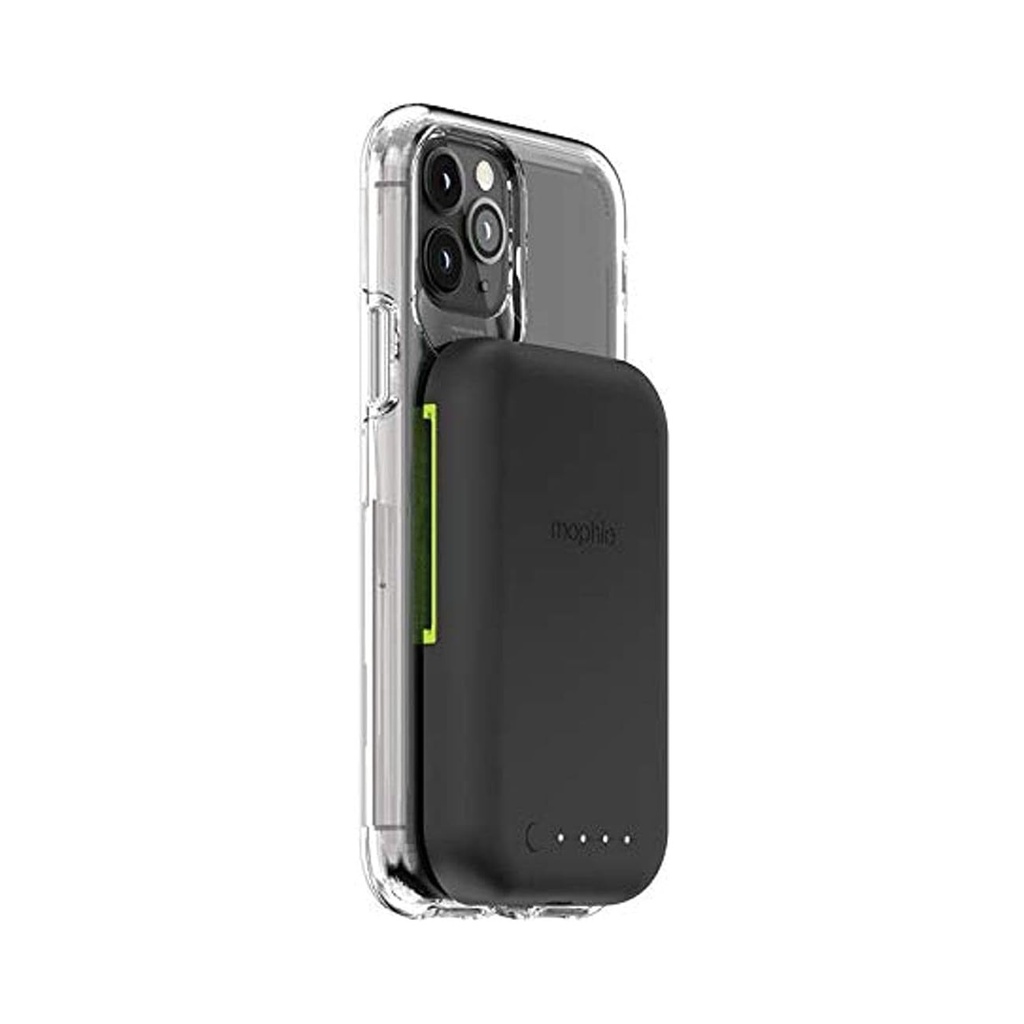 Mophie Juice Pack Connect Mini 5,000mAh portable Battery for Qi-enabled Smartphone - Black