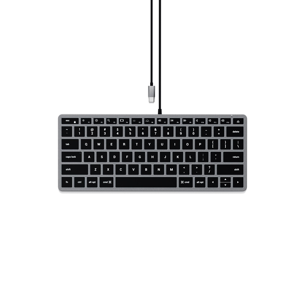 Satechi Slim W1 Wired Backlit Keyboards for Mac