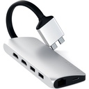 Satechi USB-C Dual Multimedia Adapter - Silver - ST-TCDMMAS
