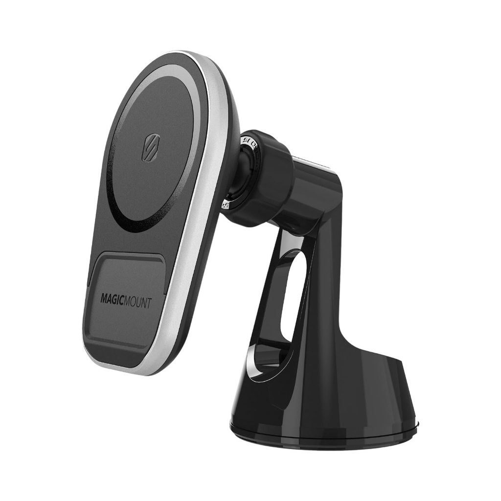 Scosche MagicMount Pro Qi Wireless Charging Magnetic Car Window/Dash Mount