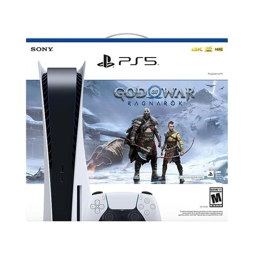 Sony PlayStation 5 Gaming Console 825GB (God of War: Ragnarok Bundle)
