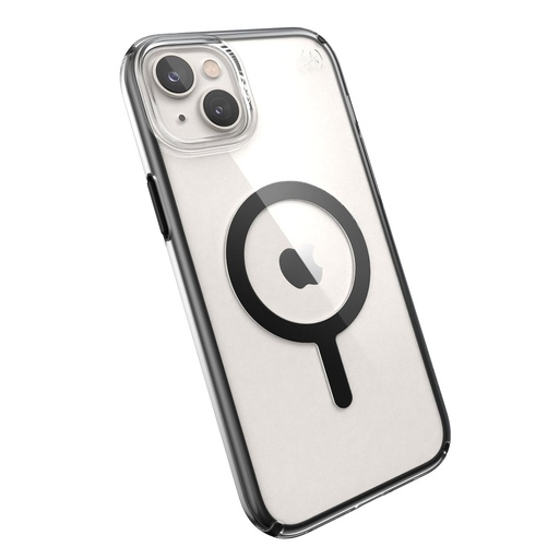 Speck Presidio Perfect Geometry Case for iPhone 14 Plus - Clear/Black