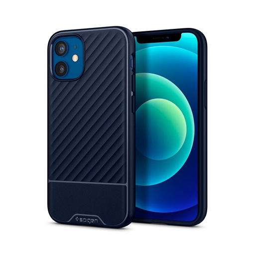 Spigen Case Core Armor iPhone 12 - Navy Blue