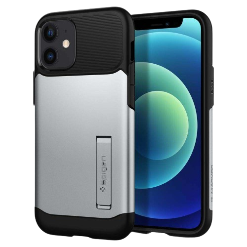 Spigen Case Slim Armor iPhone 12 Mini - Satin Silver