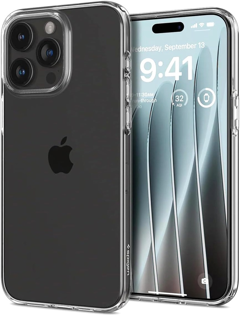 Spigen Crystal Flex Case for iPhone 15 Pro Max - Clear
