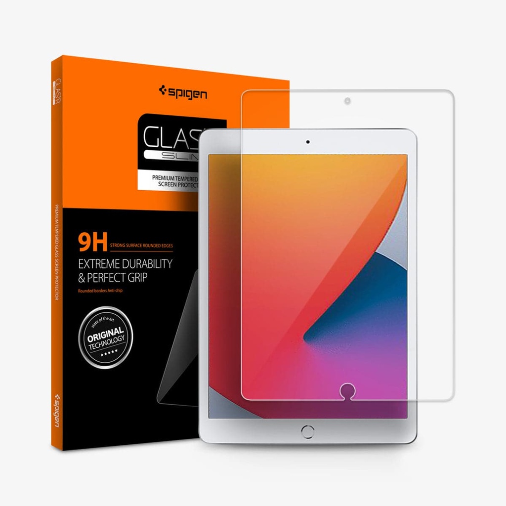 Spigen Protector glas.tR Slim for iPad 10.2" - Clear