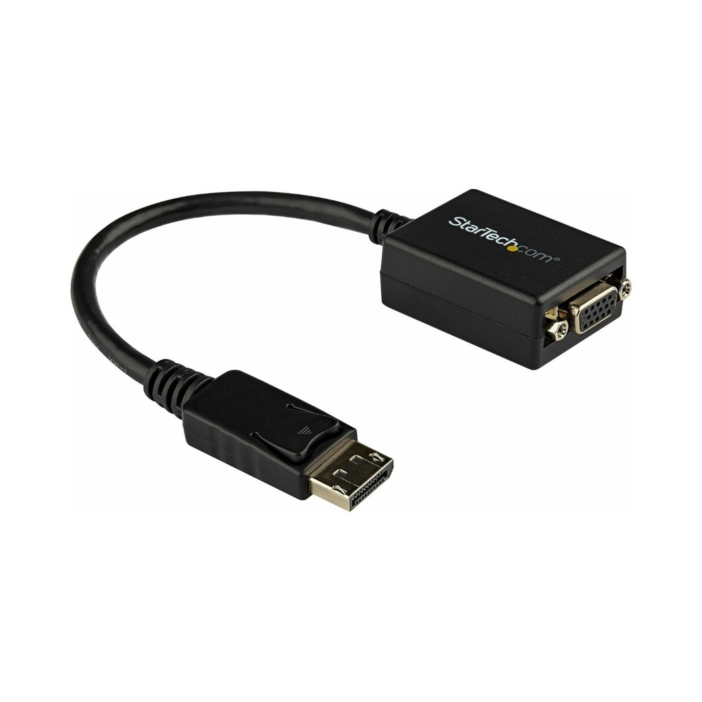 StarTech DisplayPort to VGA Video Adapter Converter - Black