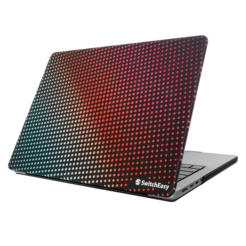 SwitchEasy DOTS Hard Shell for MacBook Pro 14" - Rainbow
