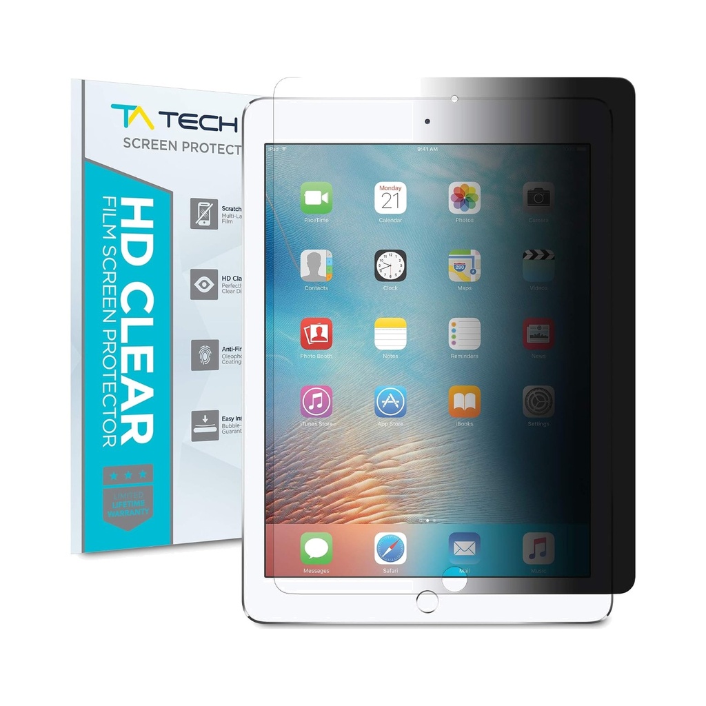 Tech Armor 4-Way 360 Degree Privacy Screen Protector for Apple iPad Pro (12.9")