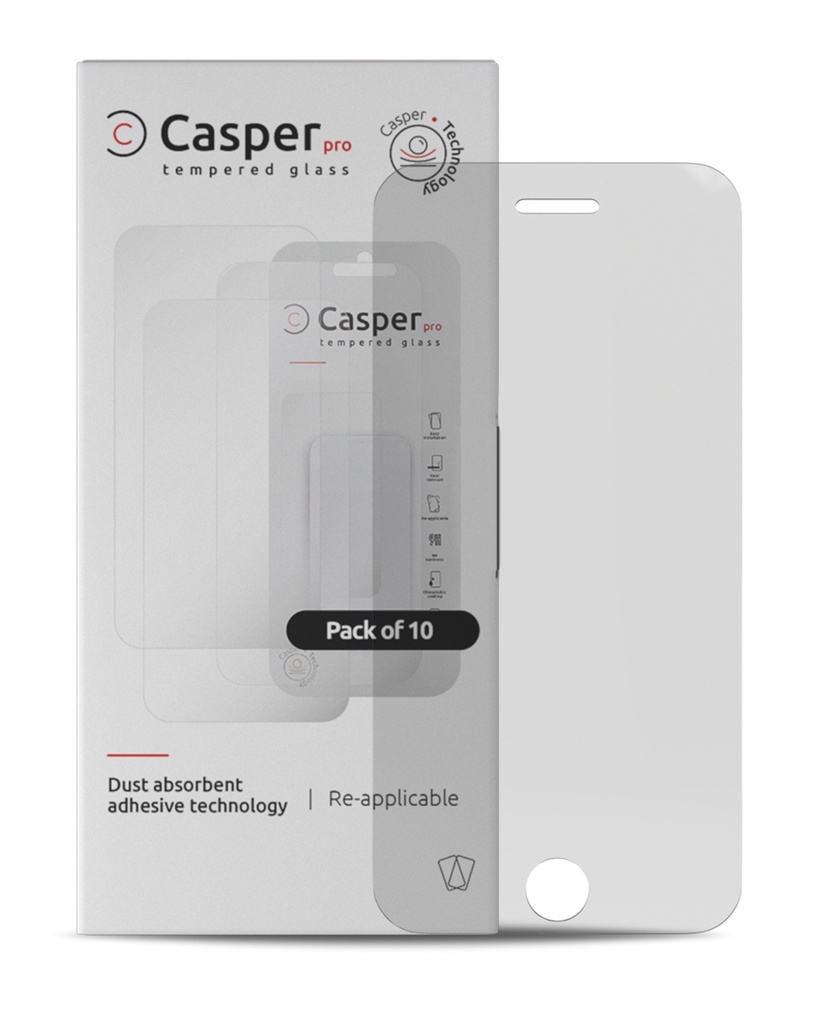 Casper Tempered Glass for iPhone 6 / 6S / 7 / 8 - Clear