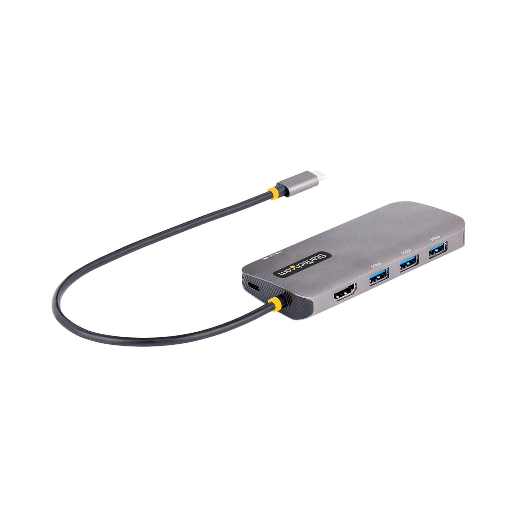 Startech USB-C to HDMI 4K, USB 3.0 Hub 5Gbps Multiport Adapter - CDP2HDUACP2
