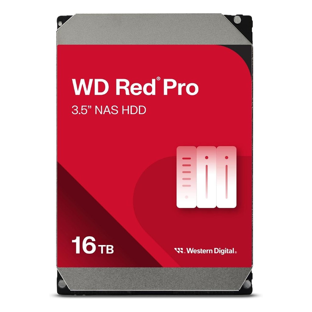 WD 16TB Red Pro NAS 3.5" HDD