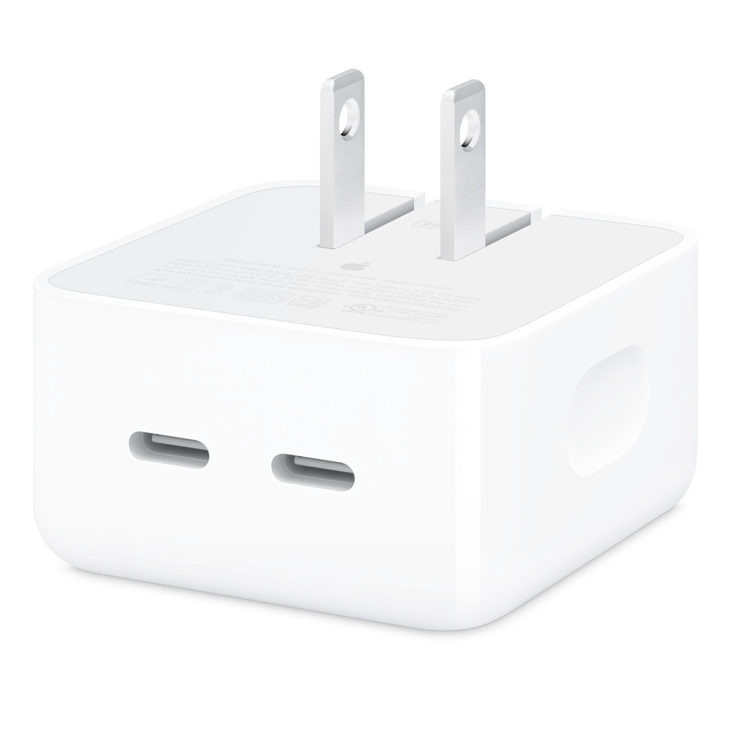 Apple 35W Dual USB-C Port Power Adapter