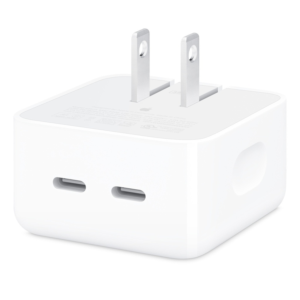 Apple 35W Dual USB-C Port Power Adapter