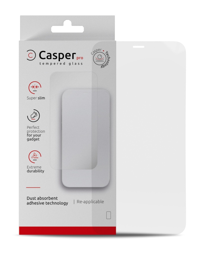 Casper Tempered Glass for iPhone 12 Pro Max - Clear