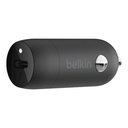 Belkin 20W USB-C PD Car Charger - Black - CCA003BTBK