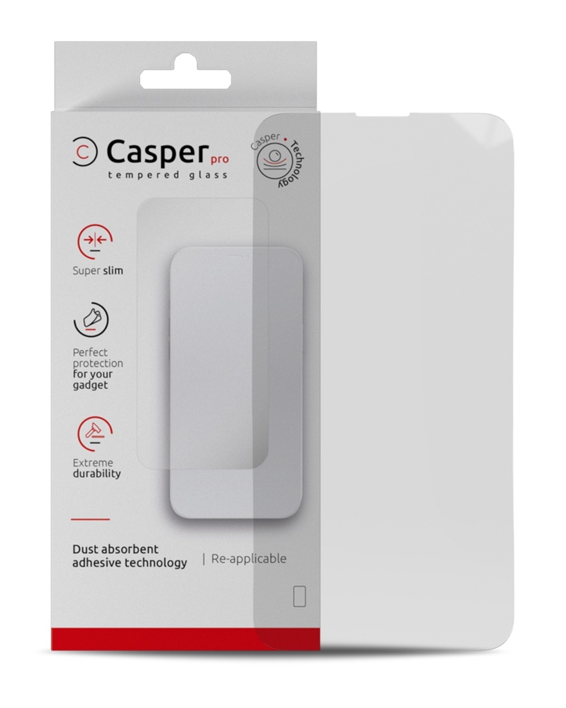 Casper Pro Tempered Glass for iPhone 13 Mini - Clear