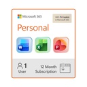 Microsoft 365 Personal – suscripción 12 meses (1 persona) - EP2-32316