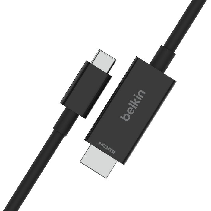Belkin 2mt USB-C to HDMI 2.1 Cable - Black