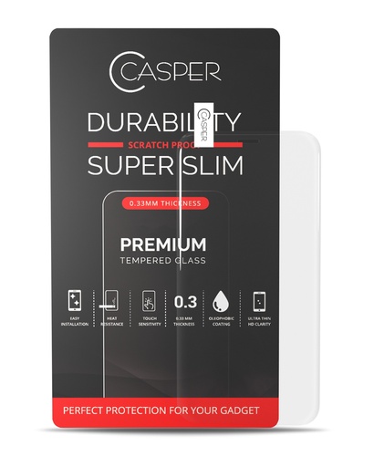 [107082082849] Casper Tempered Glass for iPhone 12 Mini - Clear